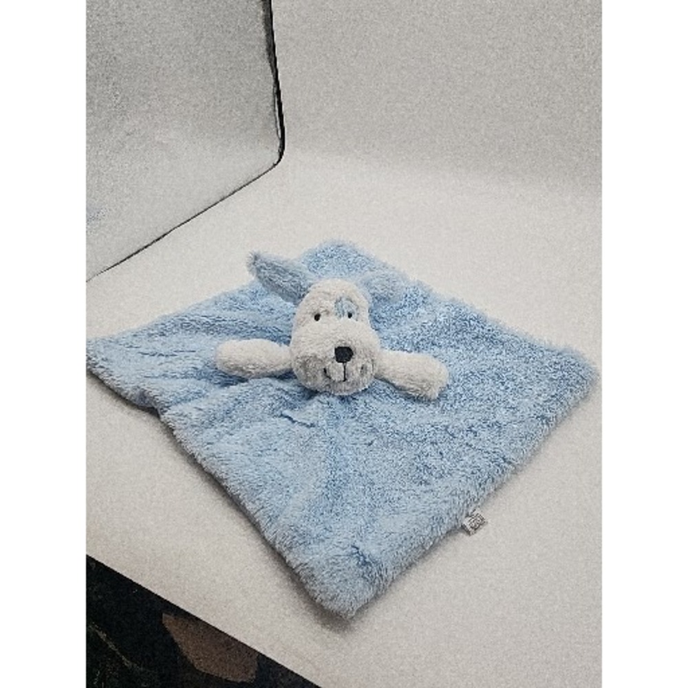 Heads shoulders toes and bows puppy baby lovey lovely blanket